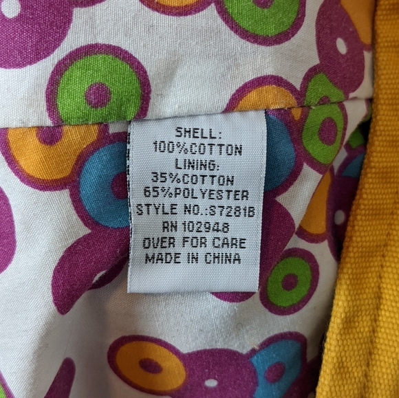 Dressup Mustard Gold Canvas Trench Coat Jacket L - Picture 11 of 13